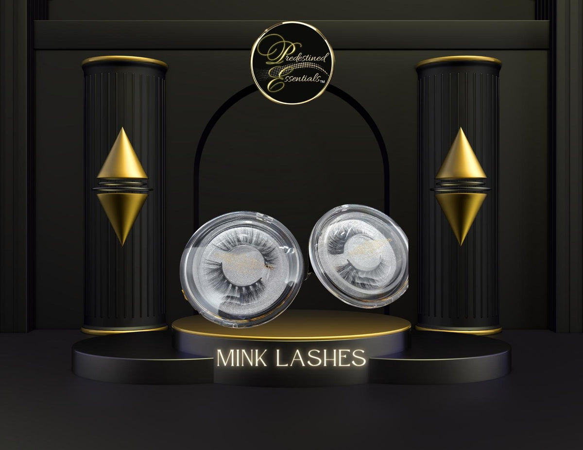 Audrey Collection™ Mink Eyelashes & Adhesive Pen